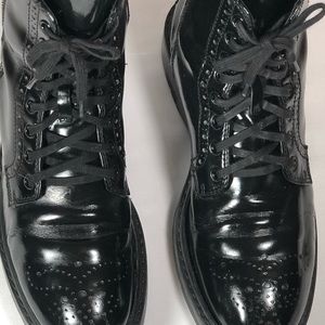 PRADA Patent Leather High Top Boots